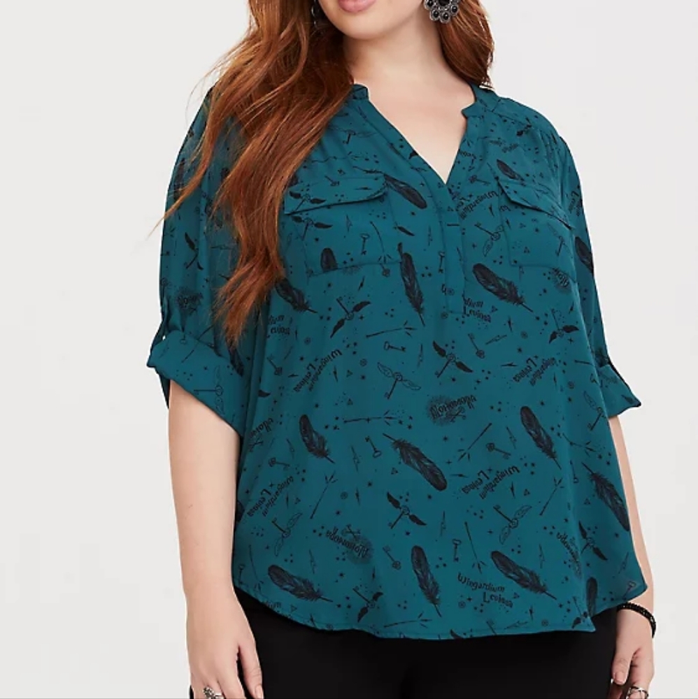Torrid Harry Potter Blouse